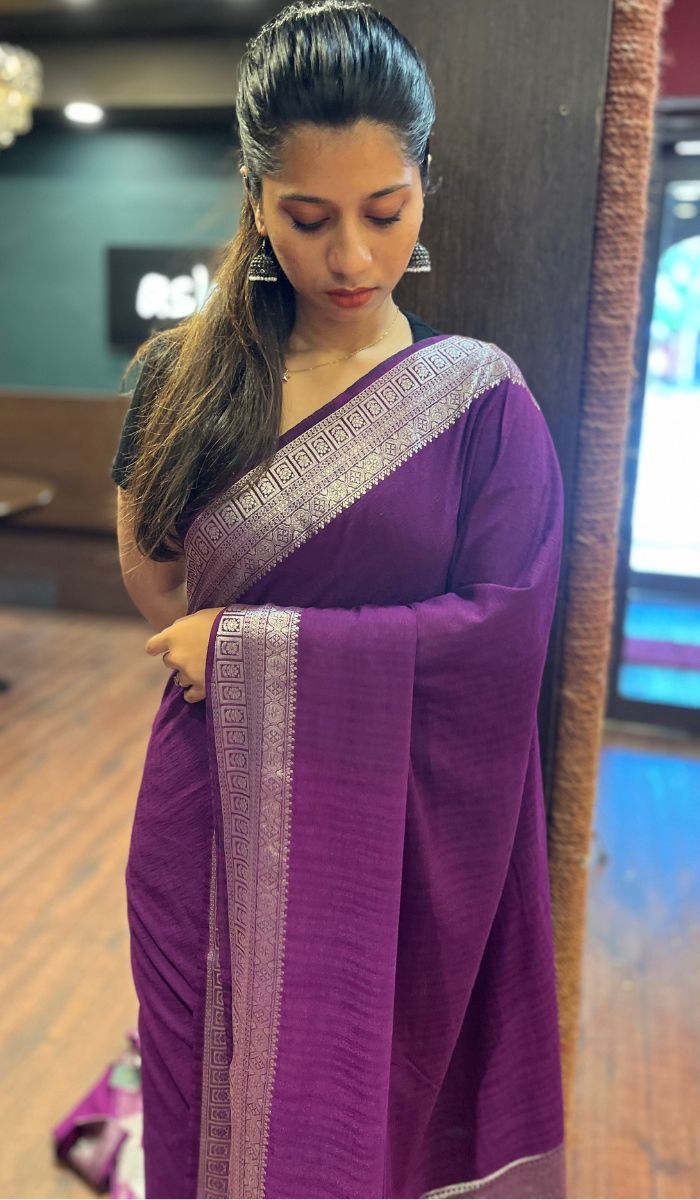 SEMI GEORGETTE SAREE 13092514