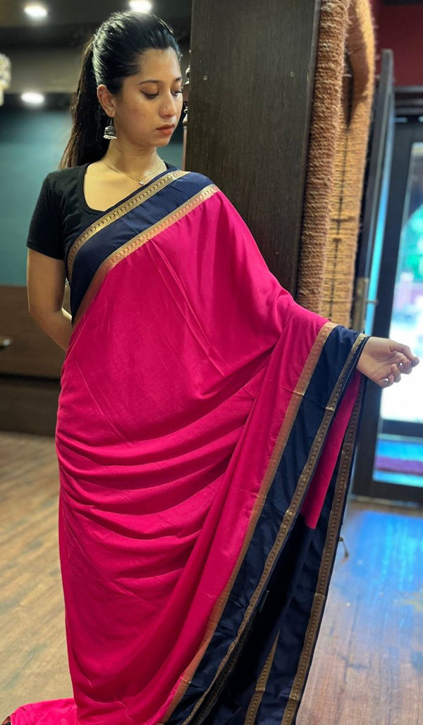 SEMI CREPE SAREE 1309254