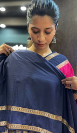 SEMI CREPE SAREE 1309254