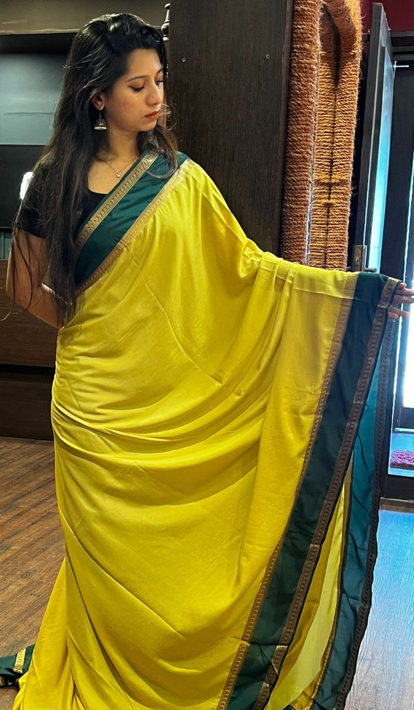 SEMI CREPE SAREE 1309251