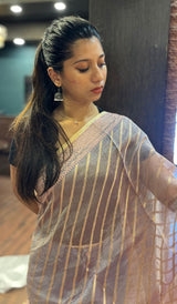 ORGANZA SAREE 12092529