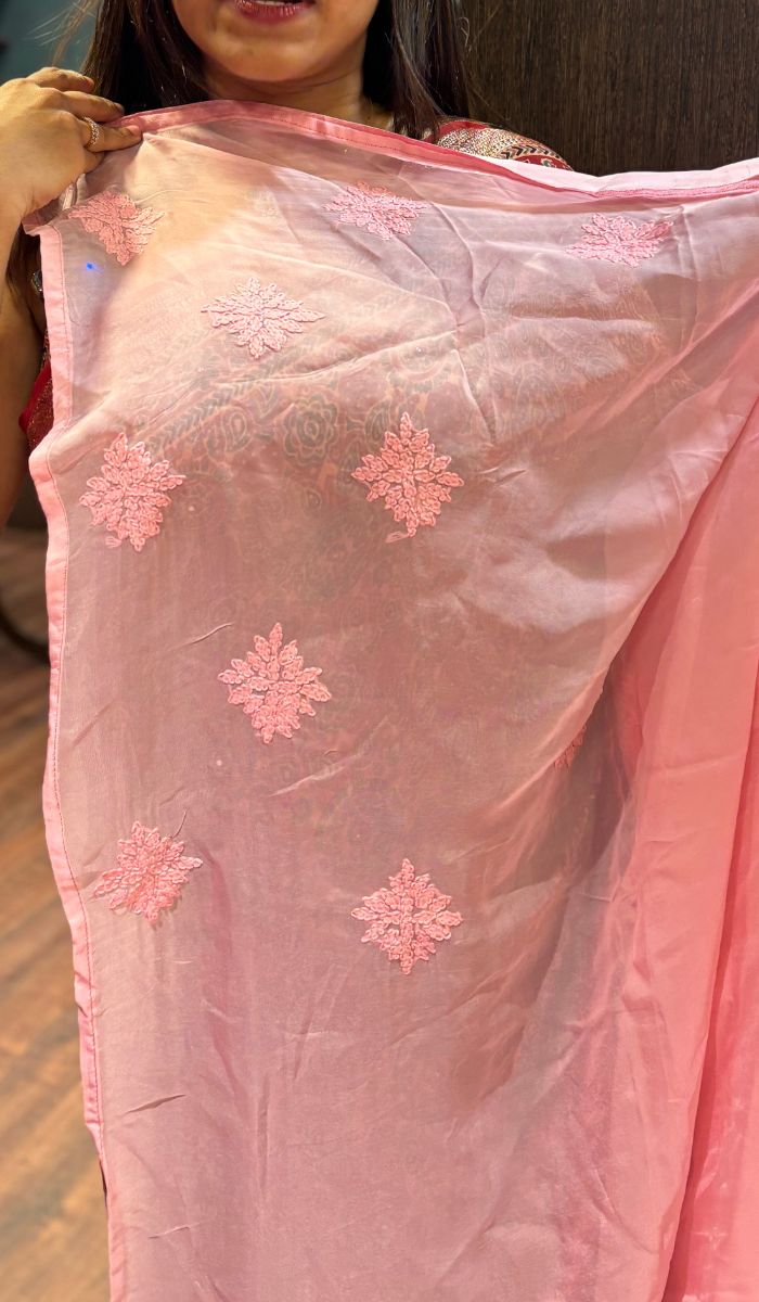 SEMI ORGANZA SAREE 13092561