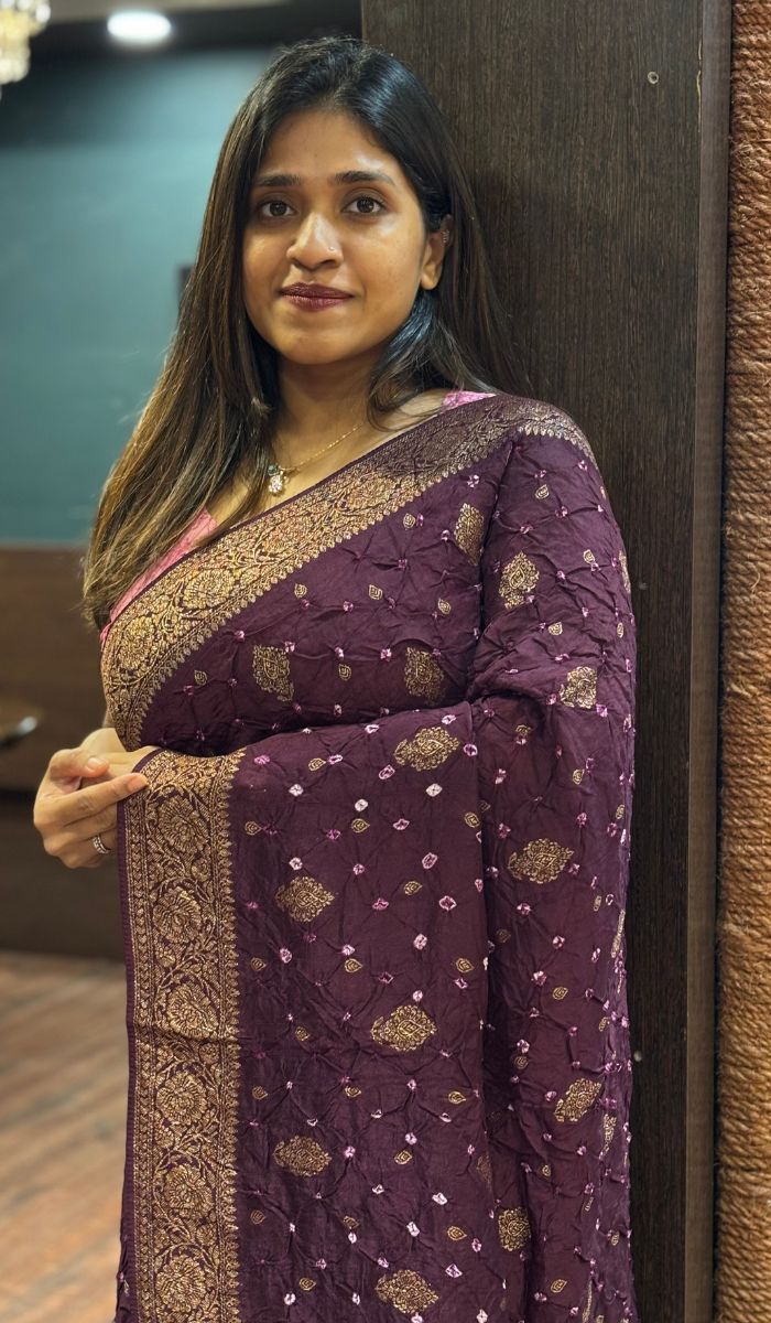 TUSSAR BANDHINI SILK SAREE 1509255