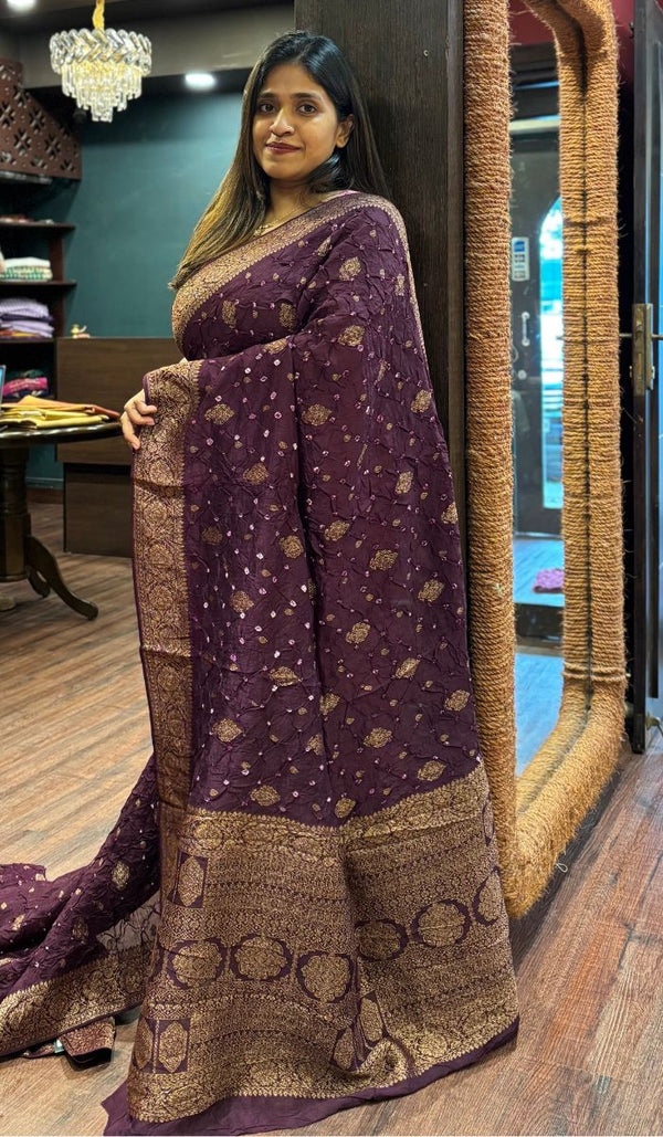 TUSSAR BANDHINI SILK SAREE 1509255
