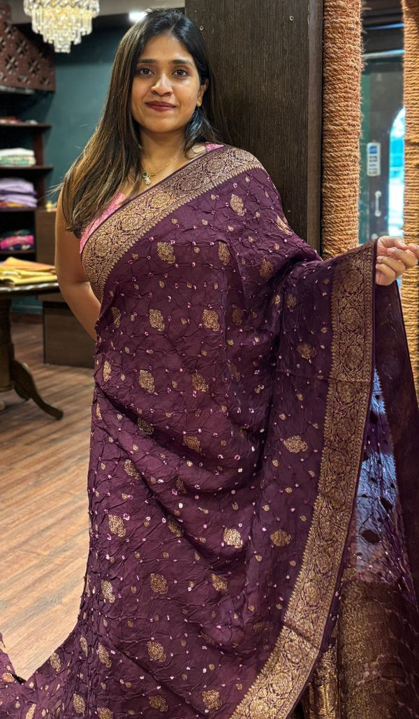 TUSSAR BANDHINI SILK SAREE 1509255