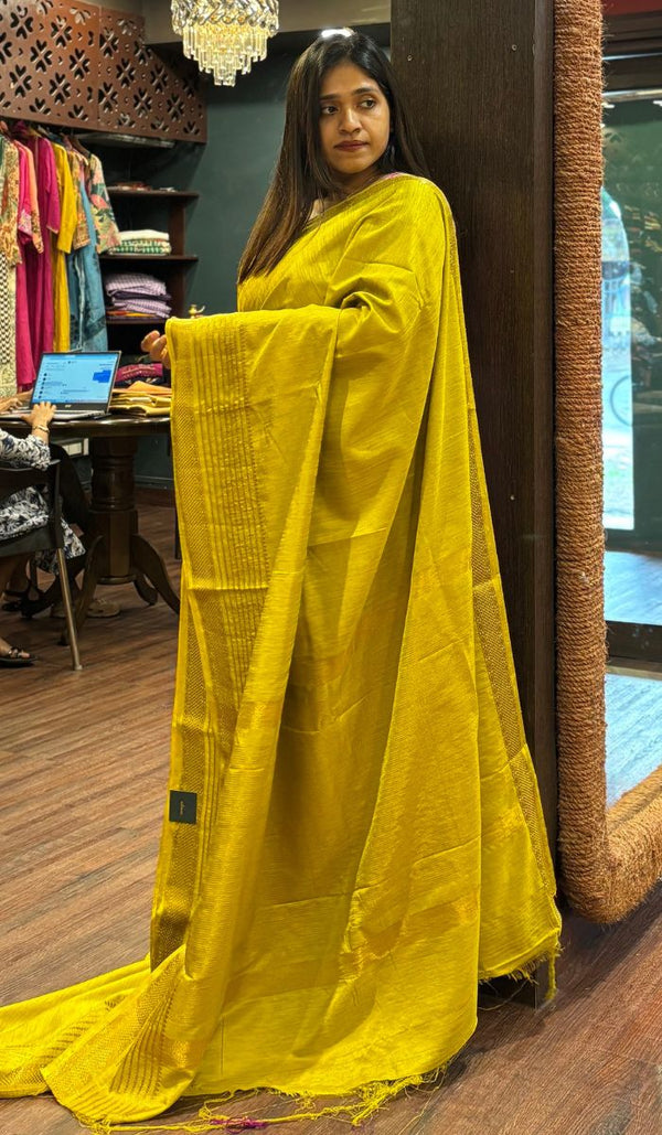 SEMI TUSSAR SAREE 15092588