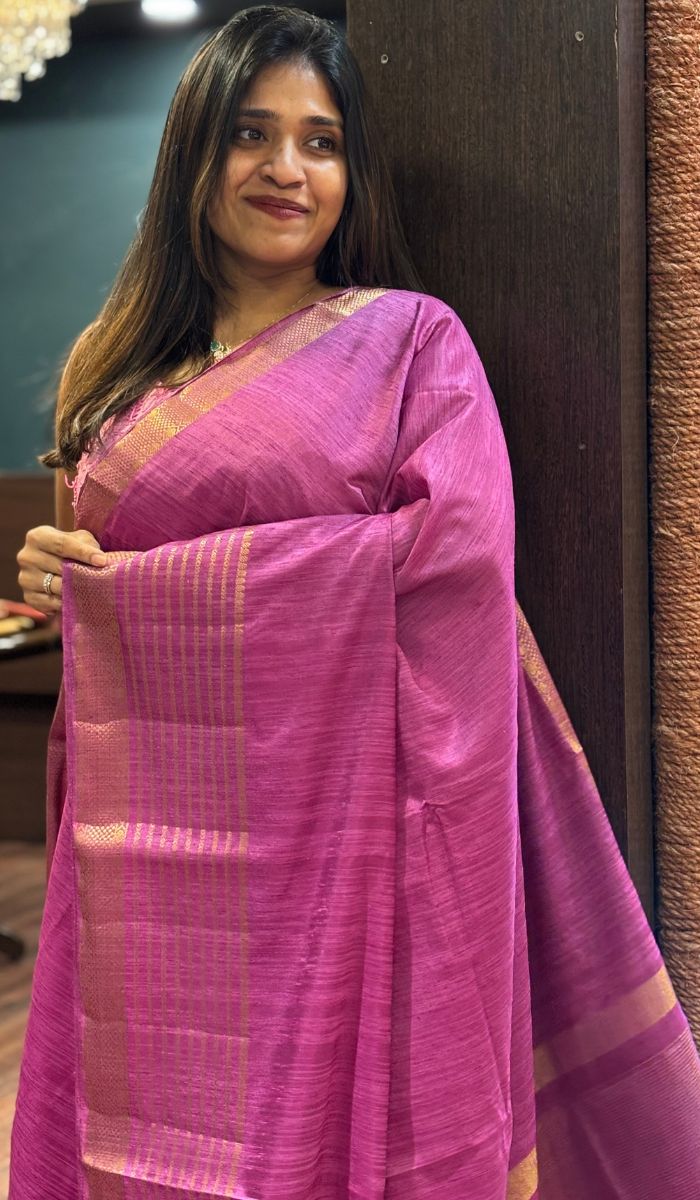 SEMI TUSSAR SAREE 15092587
