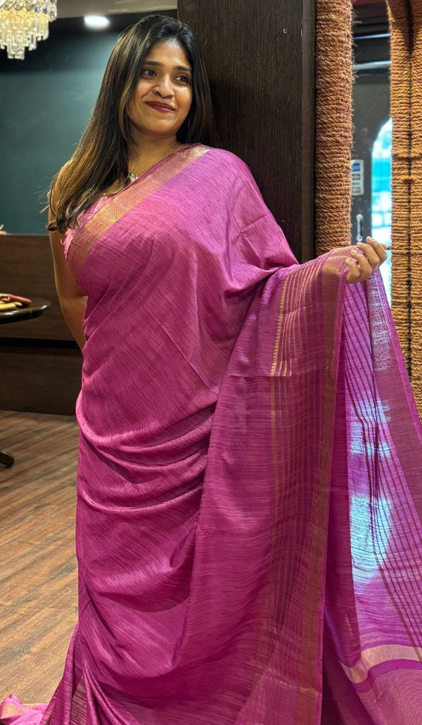 SEMI TUSSAR SAREE 15092587