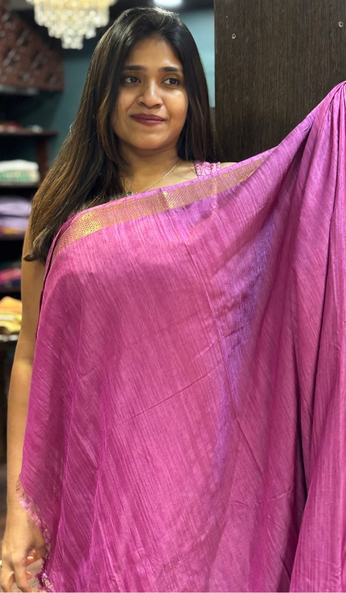 SEMI TUSSAR SAREE 15092587