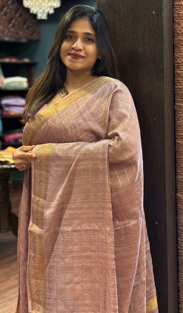 SEMI TUSSAR SAREE 15092584