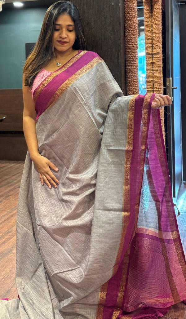 SEMI TUSSAR SAREE 15092582
