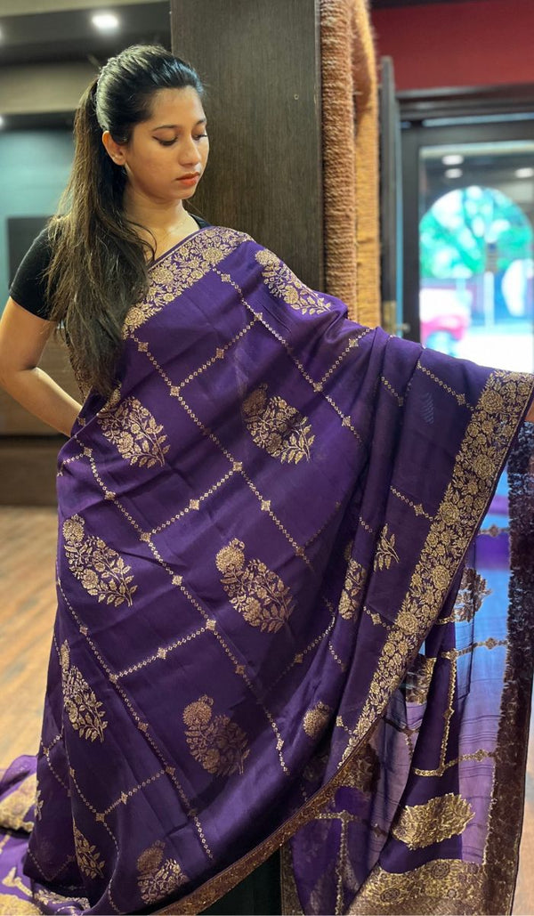 SEMI TUSSAR SAREE 15092573