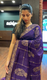 SEMI TUSSAR SAREE 15092573