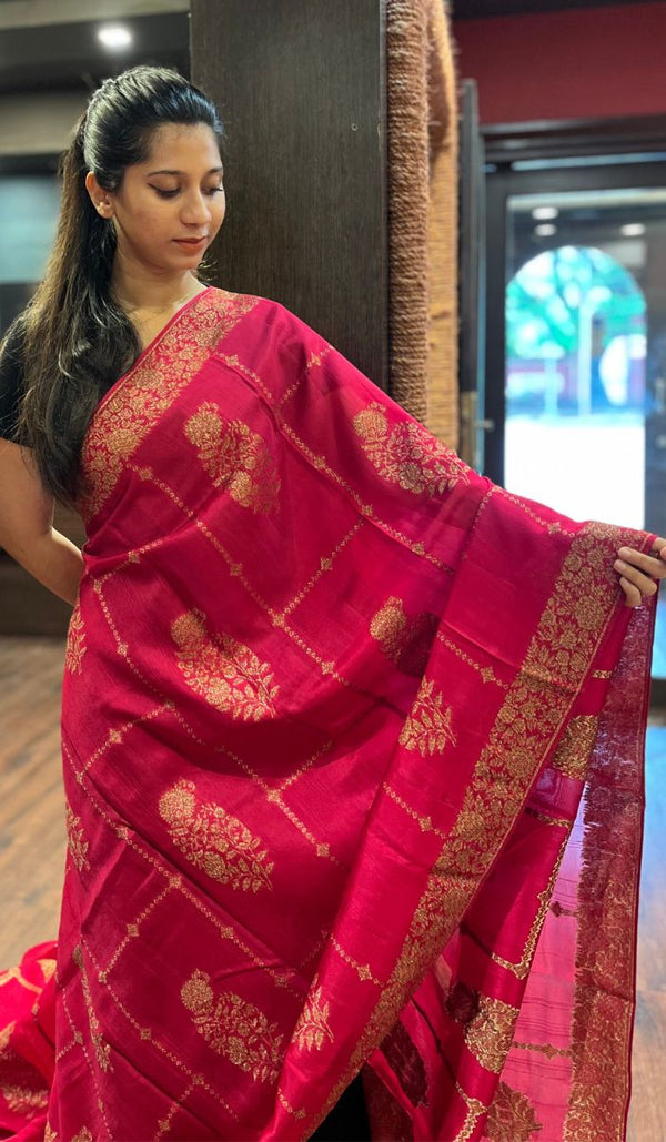 SEMI TUSSAR SAREE 15092574