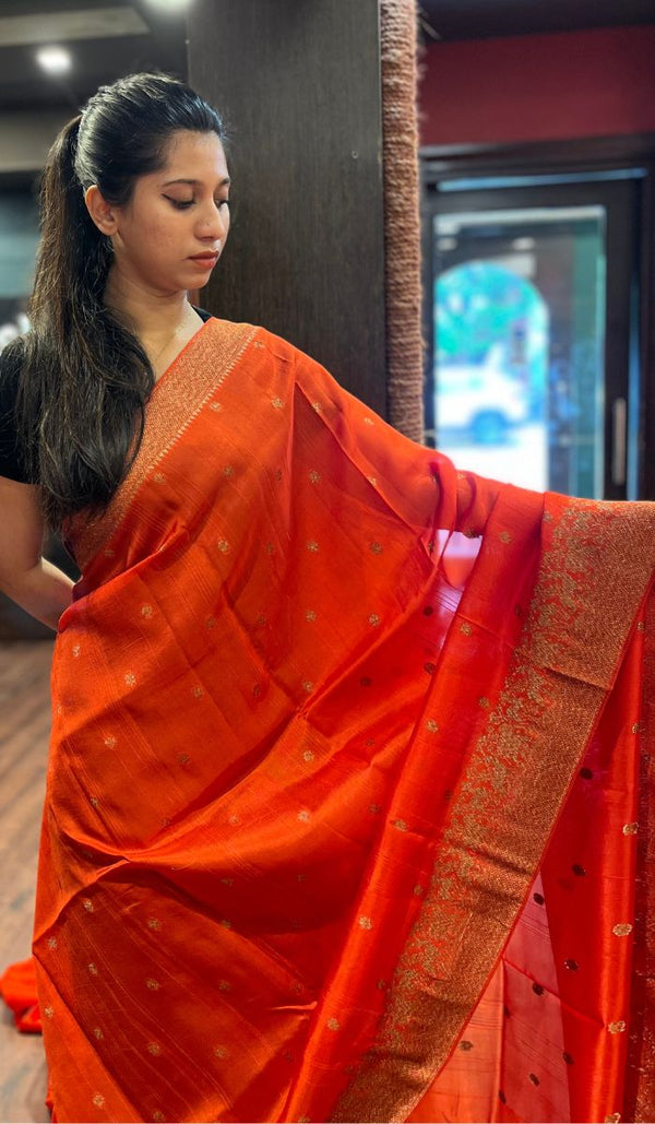 SEMI TUSSAR SAREE 15092560