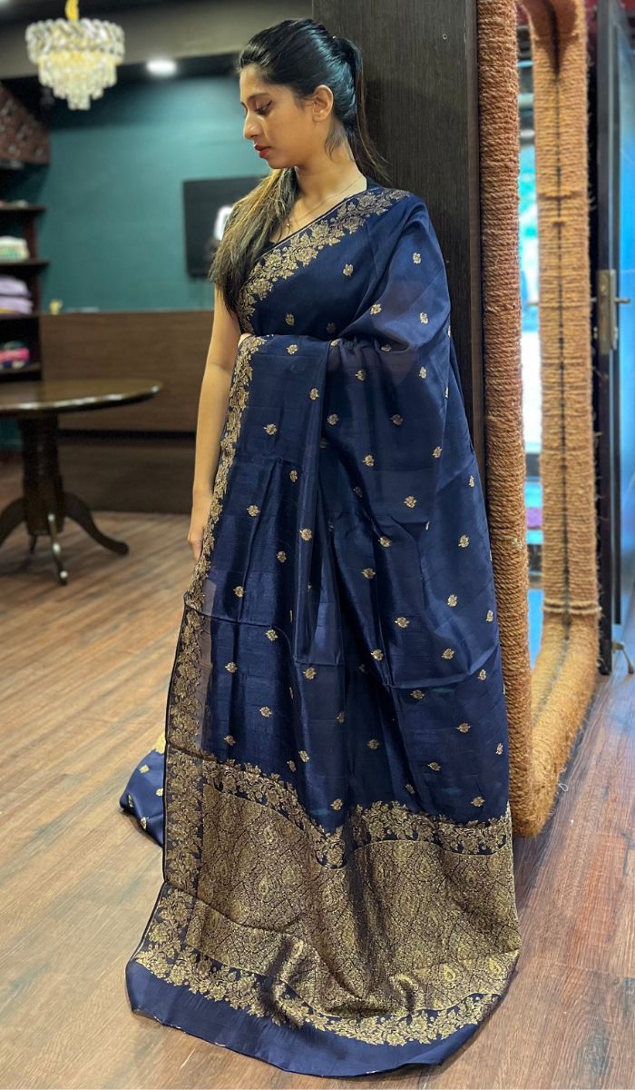 SEMI TUSSAR SAREE 15092571
