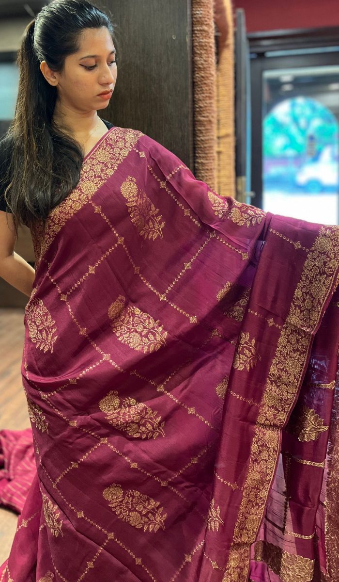 SEMI TUSSAR SAREE 15092575