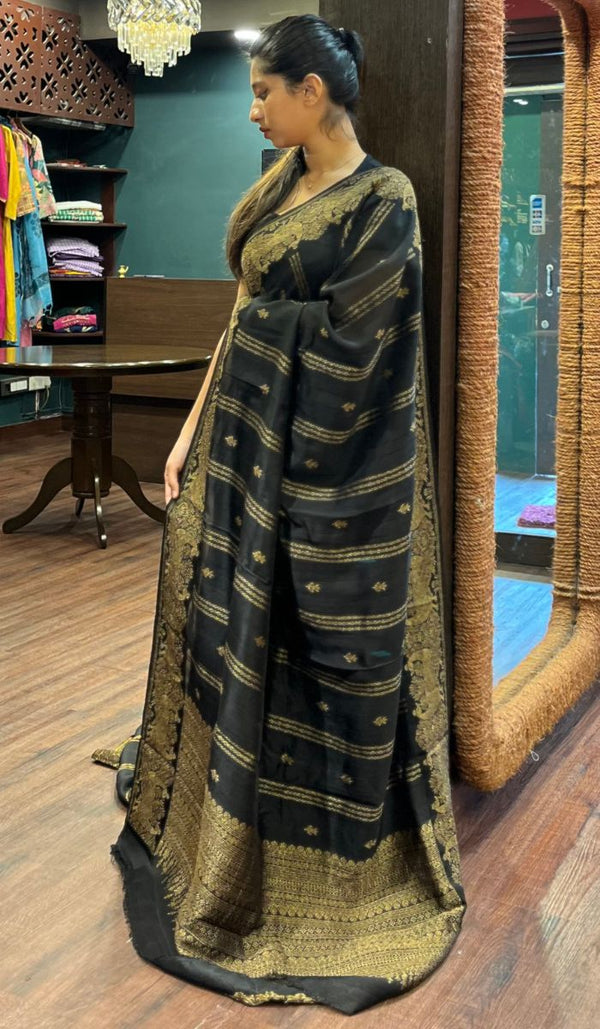 SEMI TUSSAR SAREE 15092569