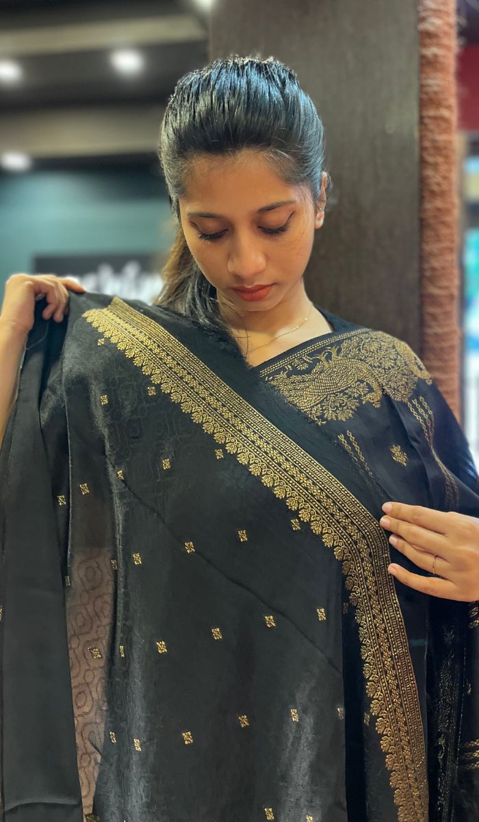 SEMI TUSSAR SAREE 15092569