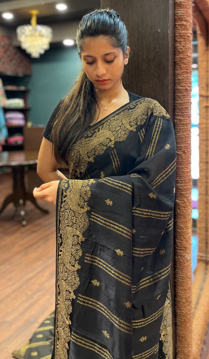 SEMI TUSSAR SAREE 15092569
