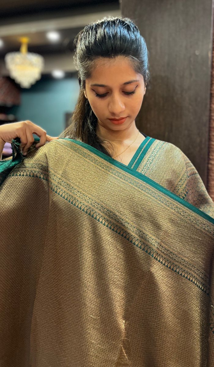 KORA ORGANZA SAREE 15092535