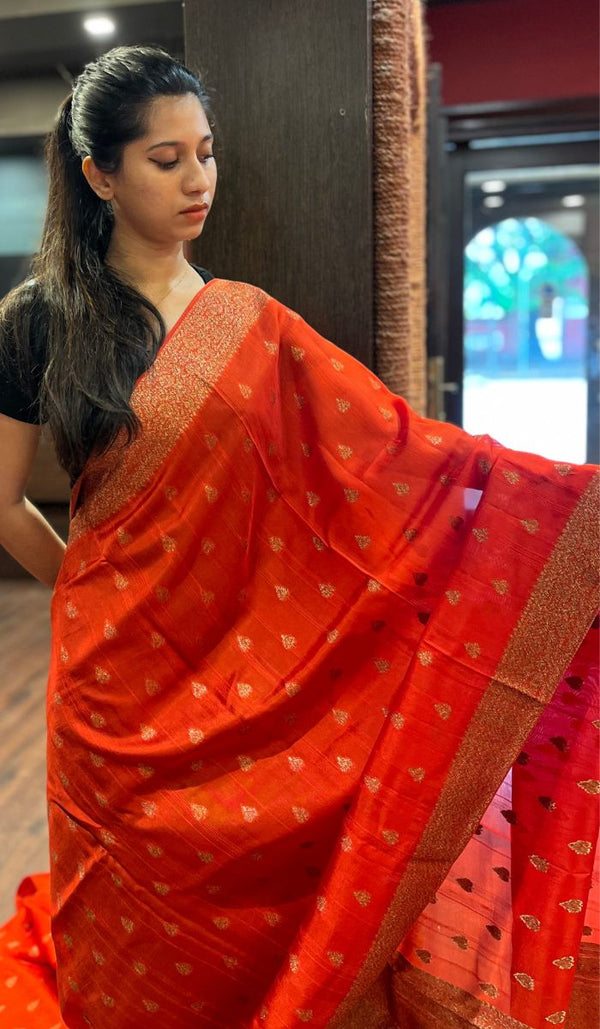 SEMI TUSSAR SAREE 15092563