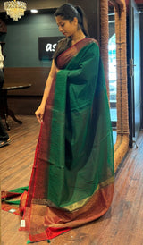 SEMI LINEN SAREE 15092544