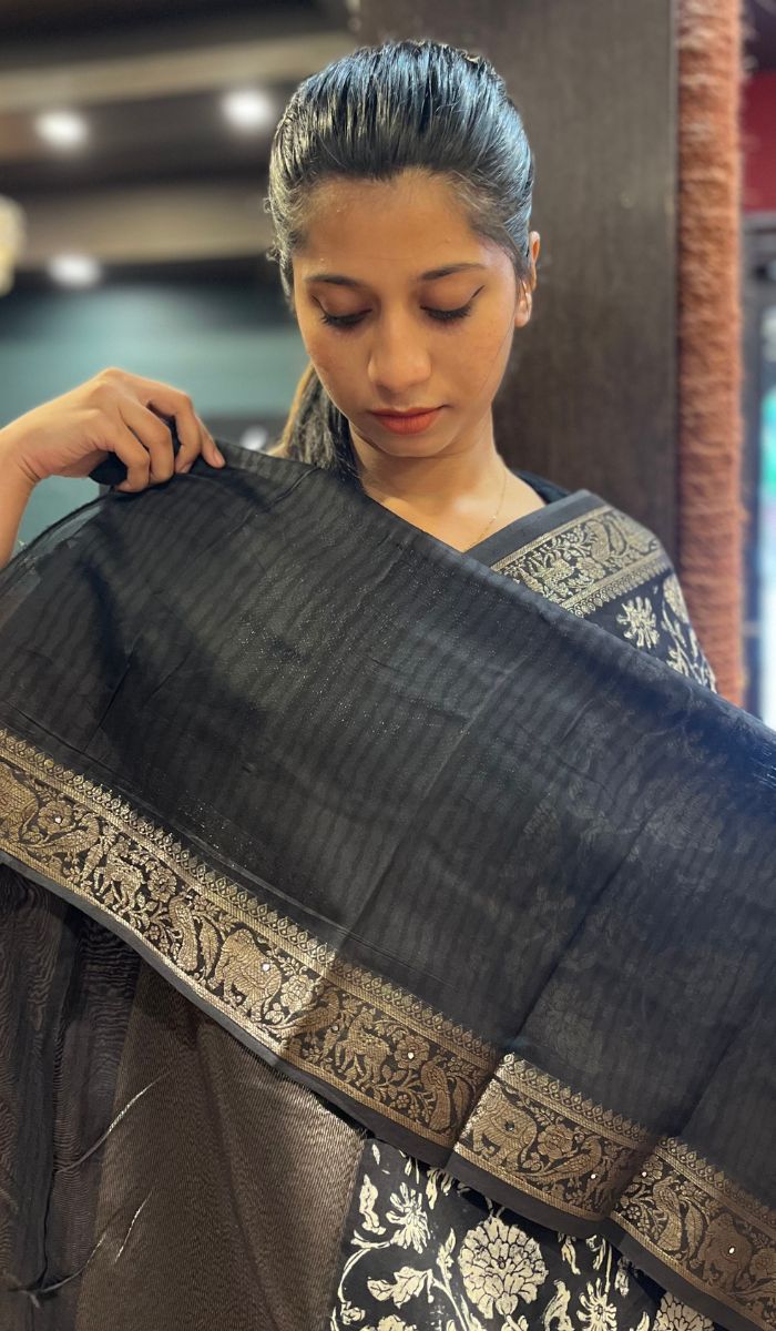 CHANDERI SAREE 17092530