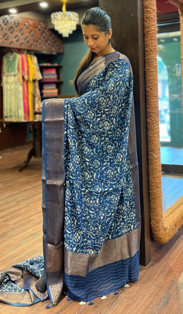 CHANDERI SAREE 17092517