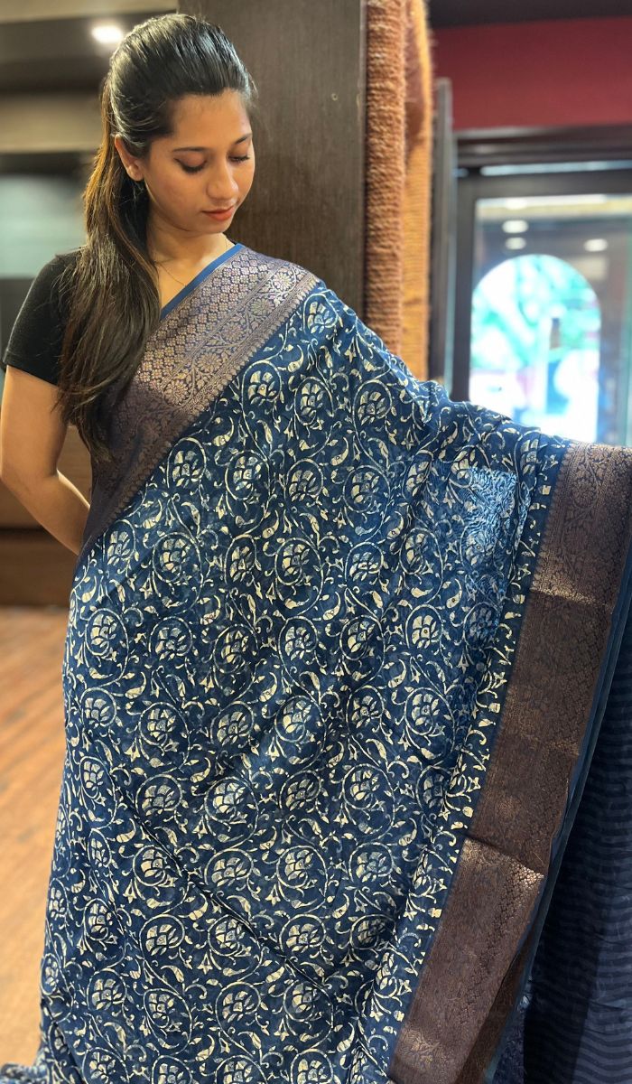 CHANDERI SAREE 17092517