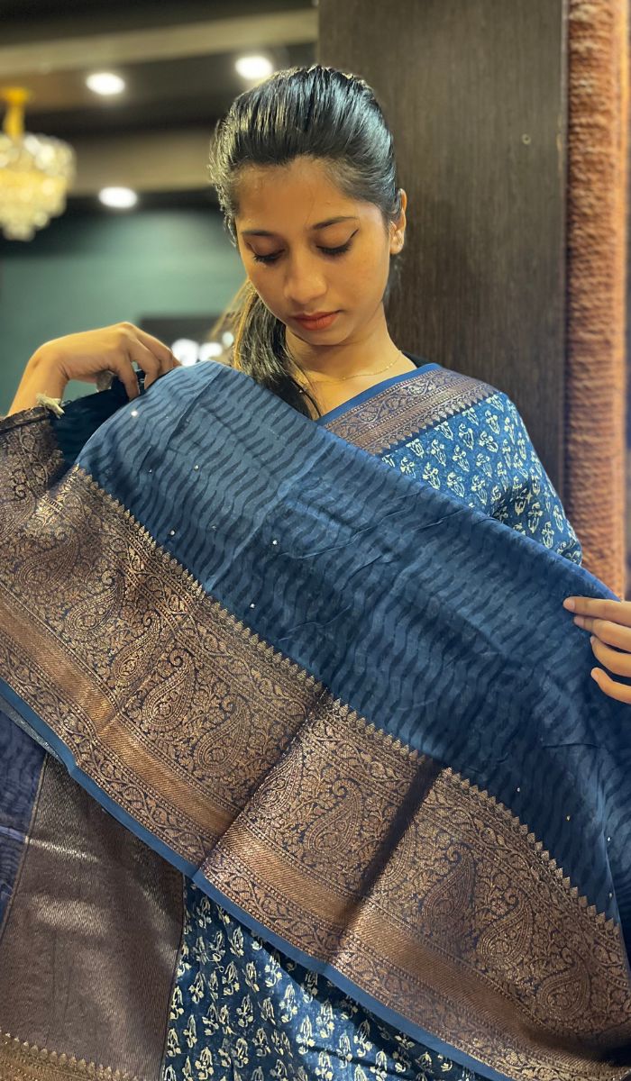 CHANDERI SAREE 17092520