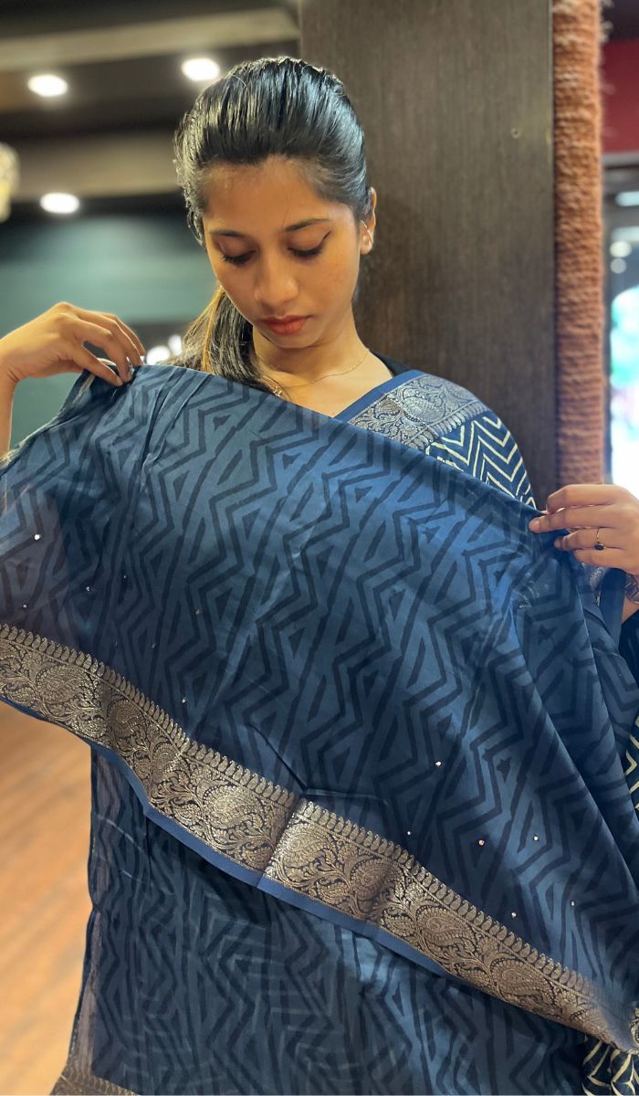 CHANDERI SAREE 17092522