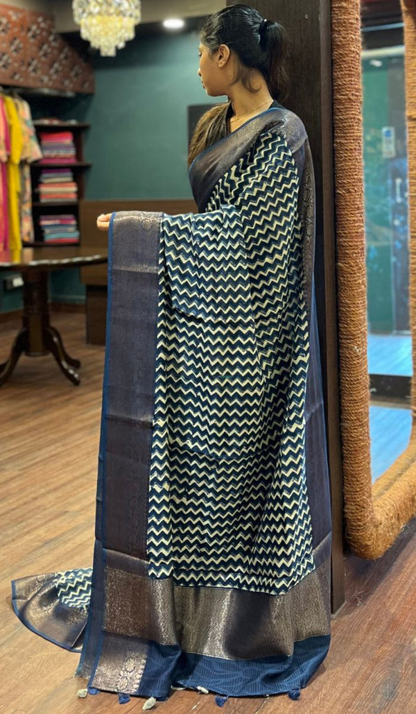 CHANDERI SAREE 17092523