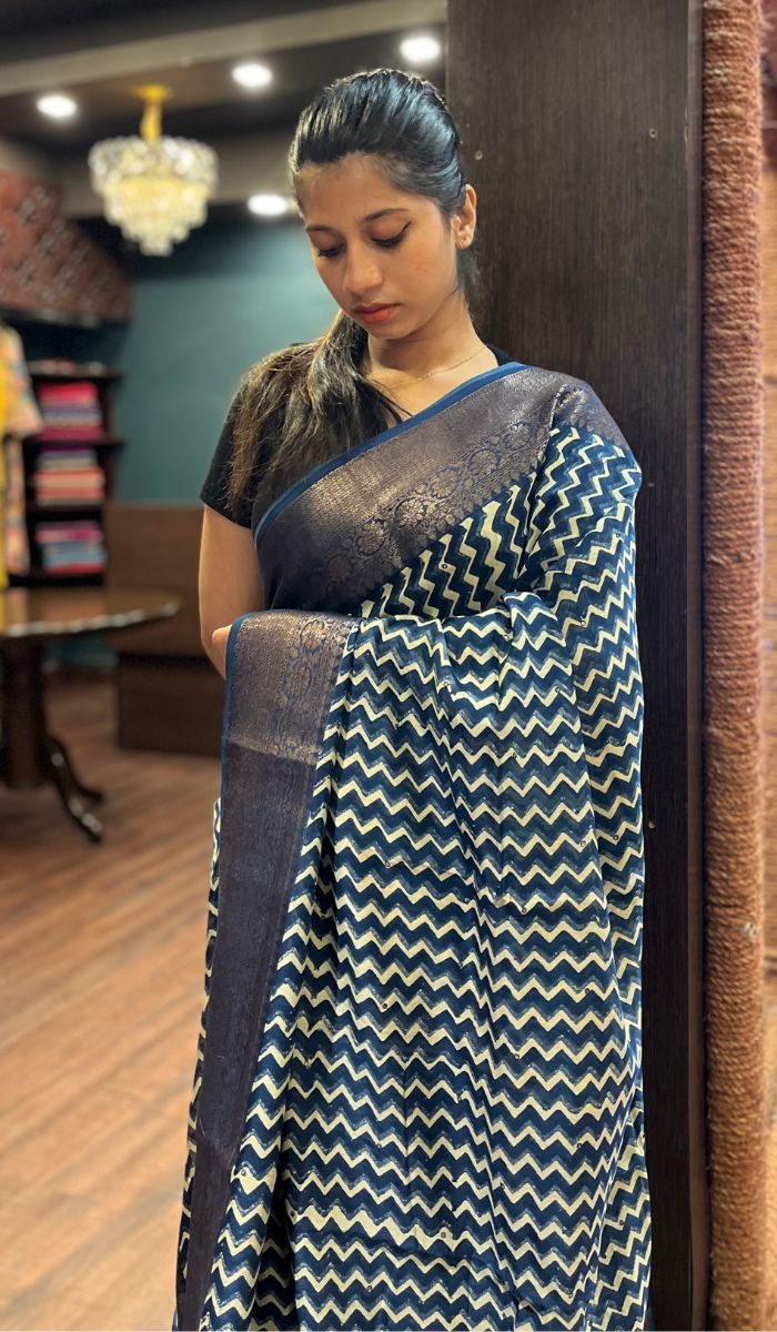 CHANDERI SAREE 17092523