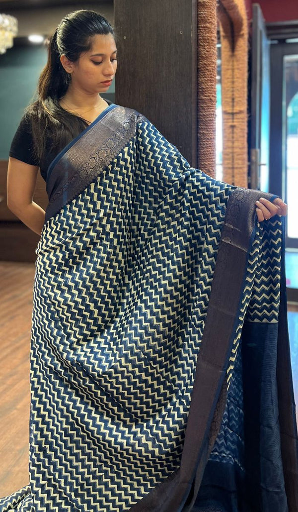 CHANDERI SAREE 17092523