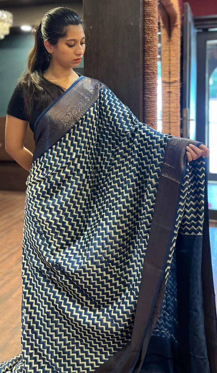 CHANDERI SAREE 17092523