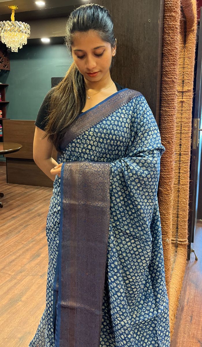 CHANDERI SAREE 17092527