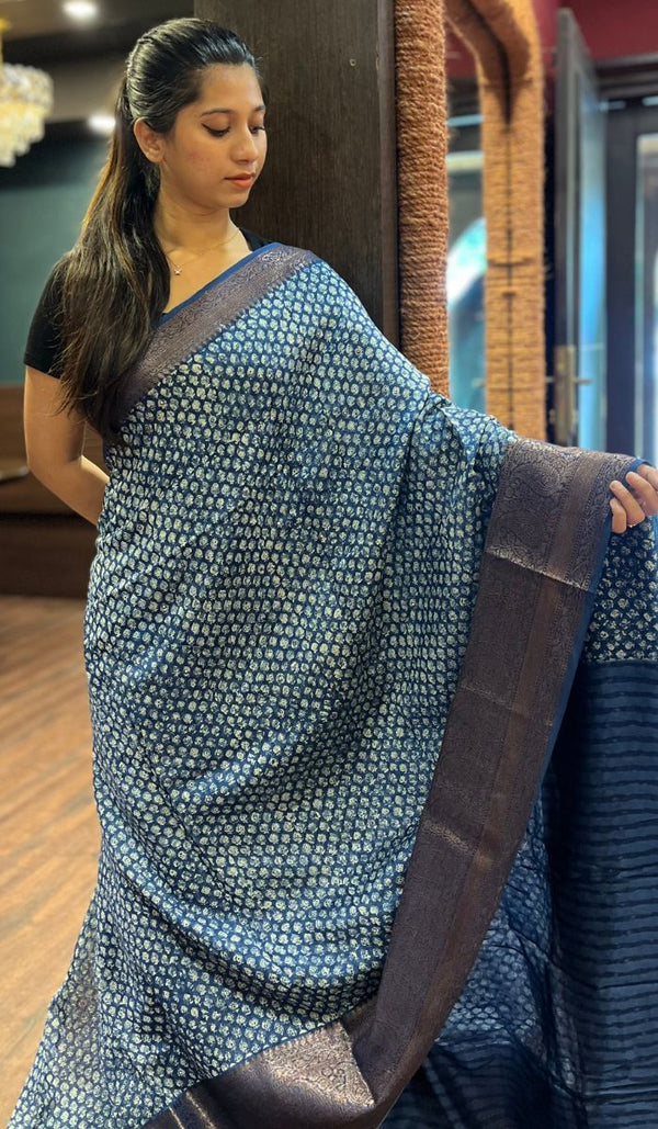 CHANDERI SAREE 17092527