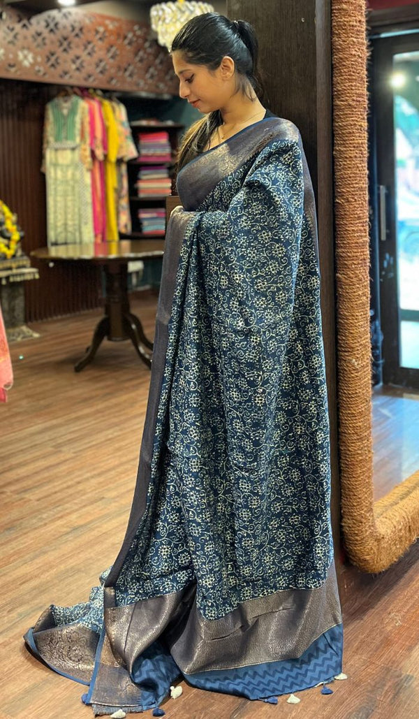 CHANDERI SAREE 17092528