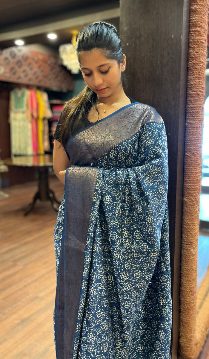 CHANDERI SAREE 17092528