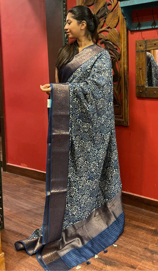 CHANDERI SAREE 17092525