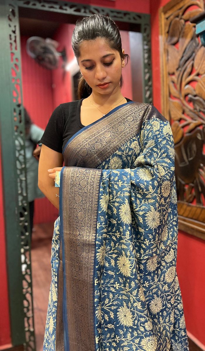 CHANDERI SAREE 17092524