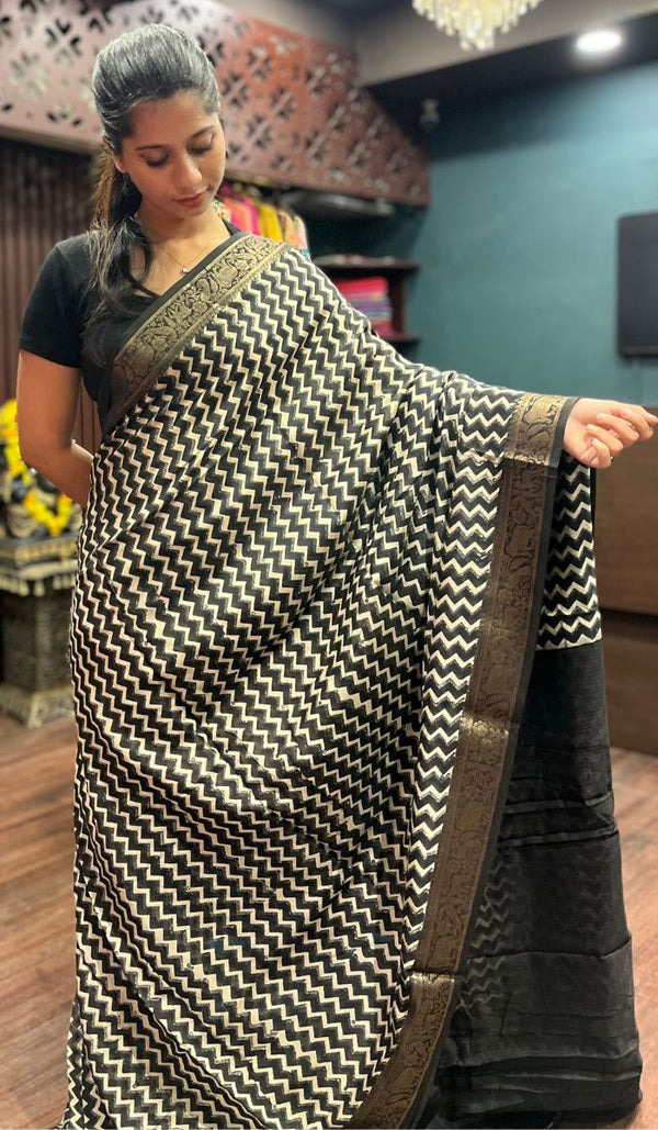 CHANDERI SAREE 17092532