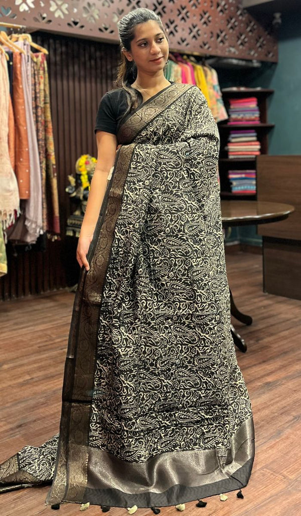 CHANDERI SAREE 17092531