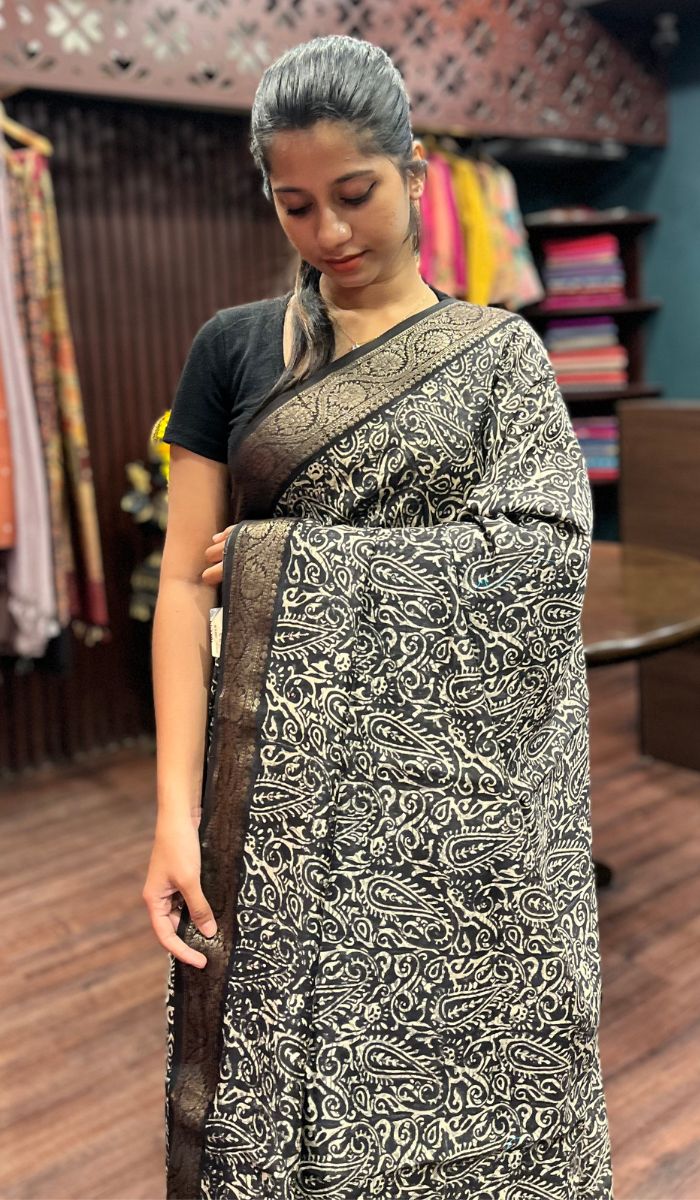 CHANDERI SAREE 17092531
