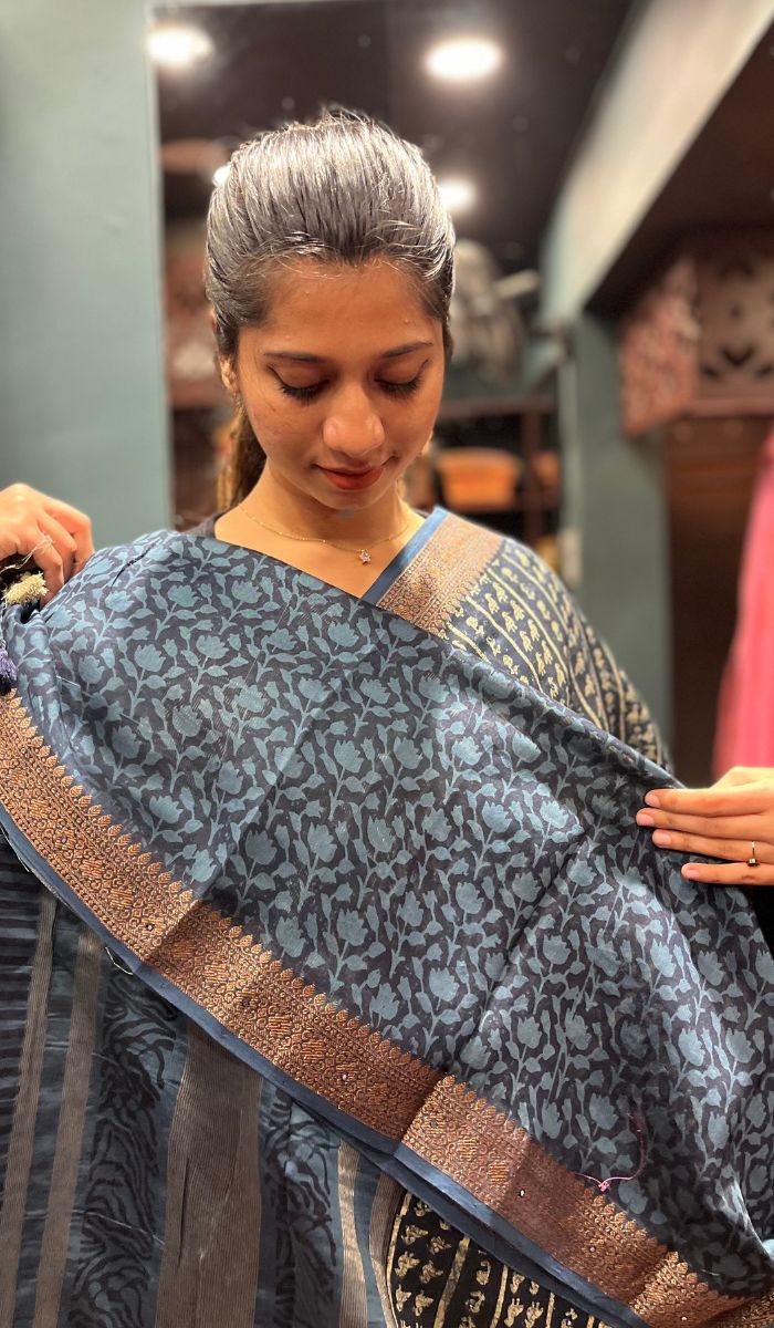 CHANDERI SAREE 17092516