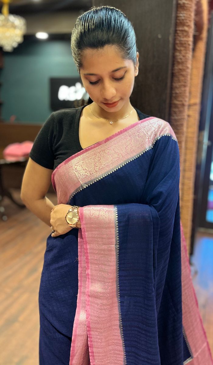 SEMI GEORGETTE SAREE 15092589