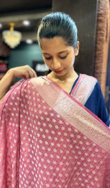 SEMI GEORGETTE SAREE 15092589