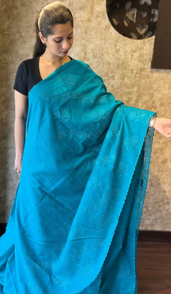 LINEN SAREE 15092522