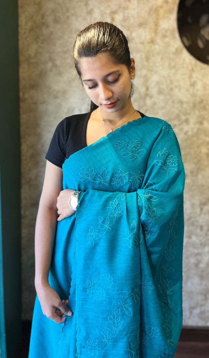 LINEN SAREE 15092522